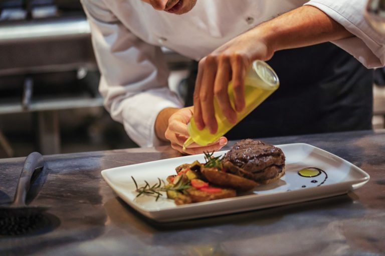 chef preparing food