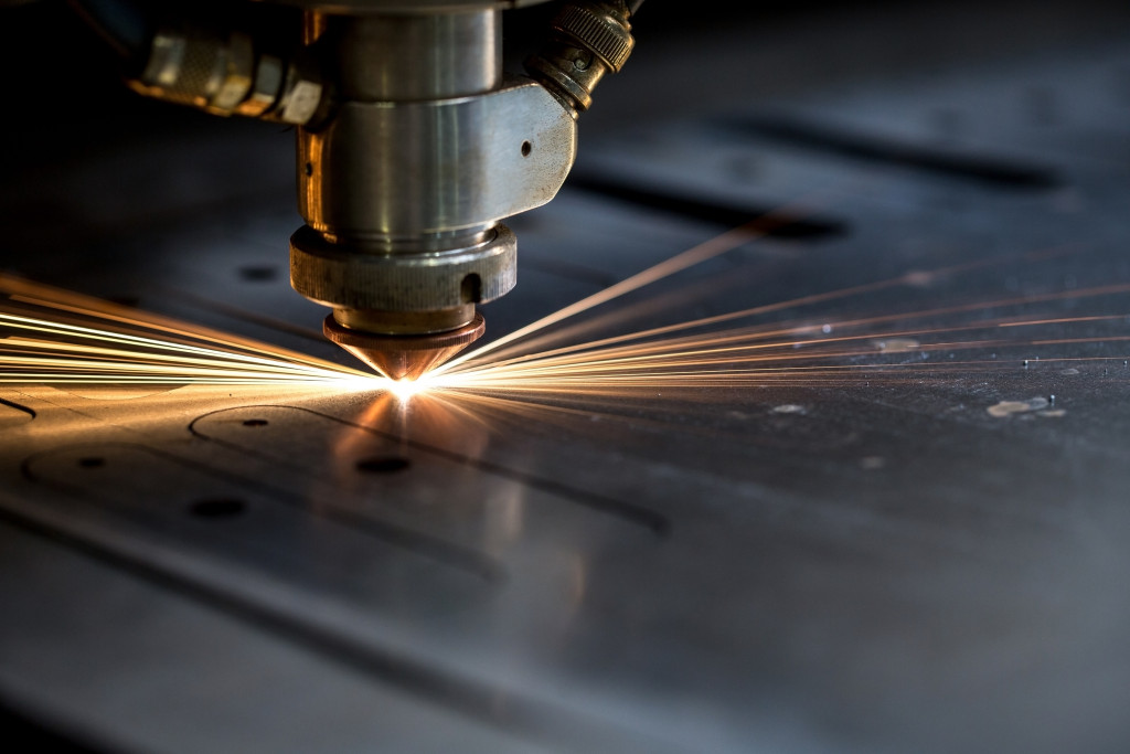 a laser cutter