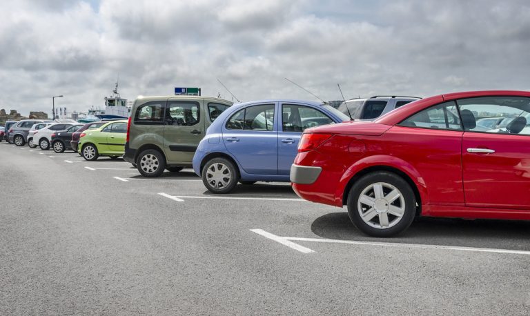 car parked